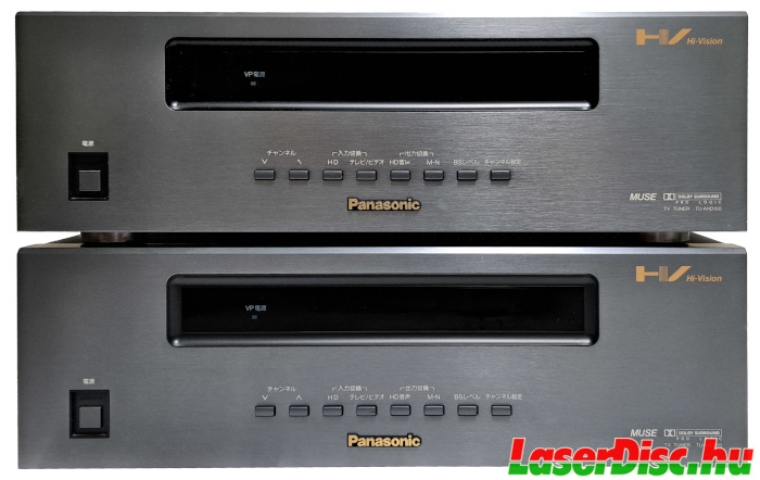 Panasonic TU-AHD100(N) Front panels.