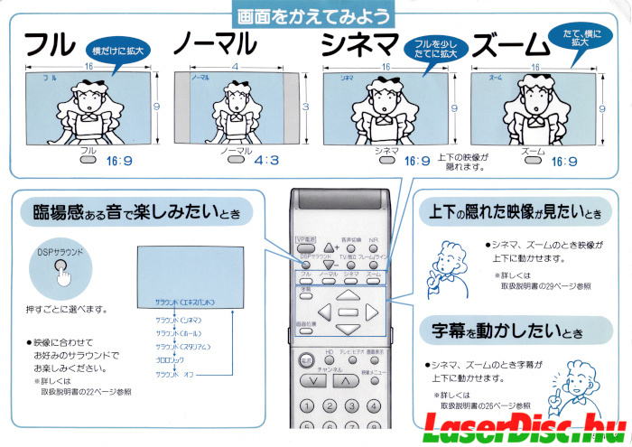 Panasonic TU-AHD100N Quick Start Card Back
