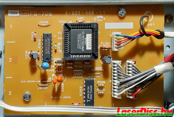 FG-706 board in HIL-1000.