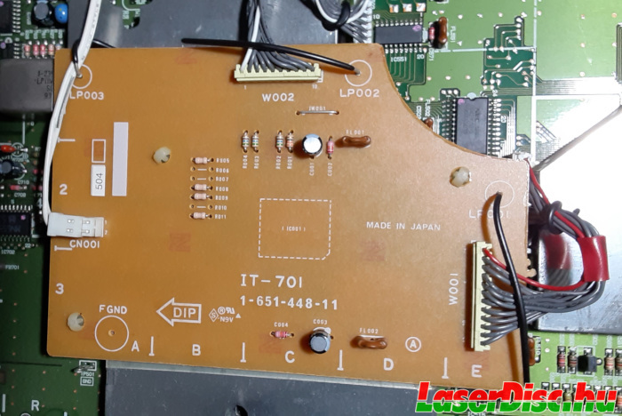 HIL-1000 IT-701 board on MV-701 - Top